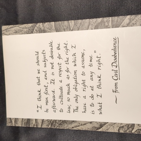 "Civil Disobedience" Henry David Thoreau Book of the Month Club 1996 - Picture 4 of 4